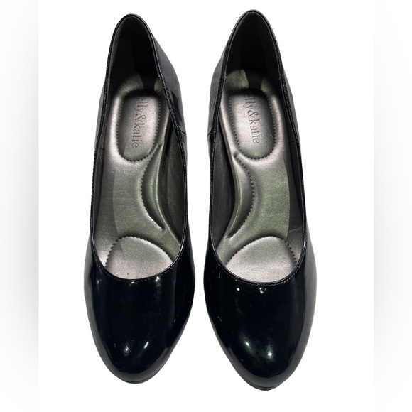 Kelly & Katie - black patent Pump - size 6.5 M - Picture 2 of 7